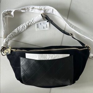 Black Quilted Women's Bag